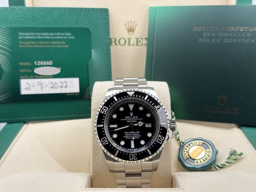2022 rolex sea dweller - sea, deepsea